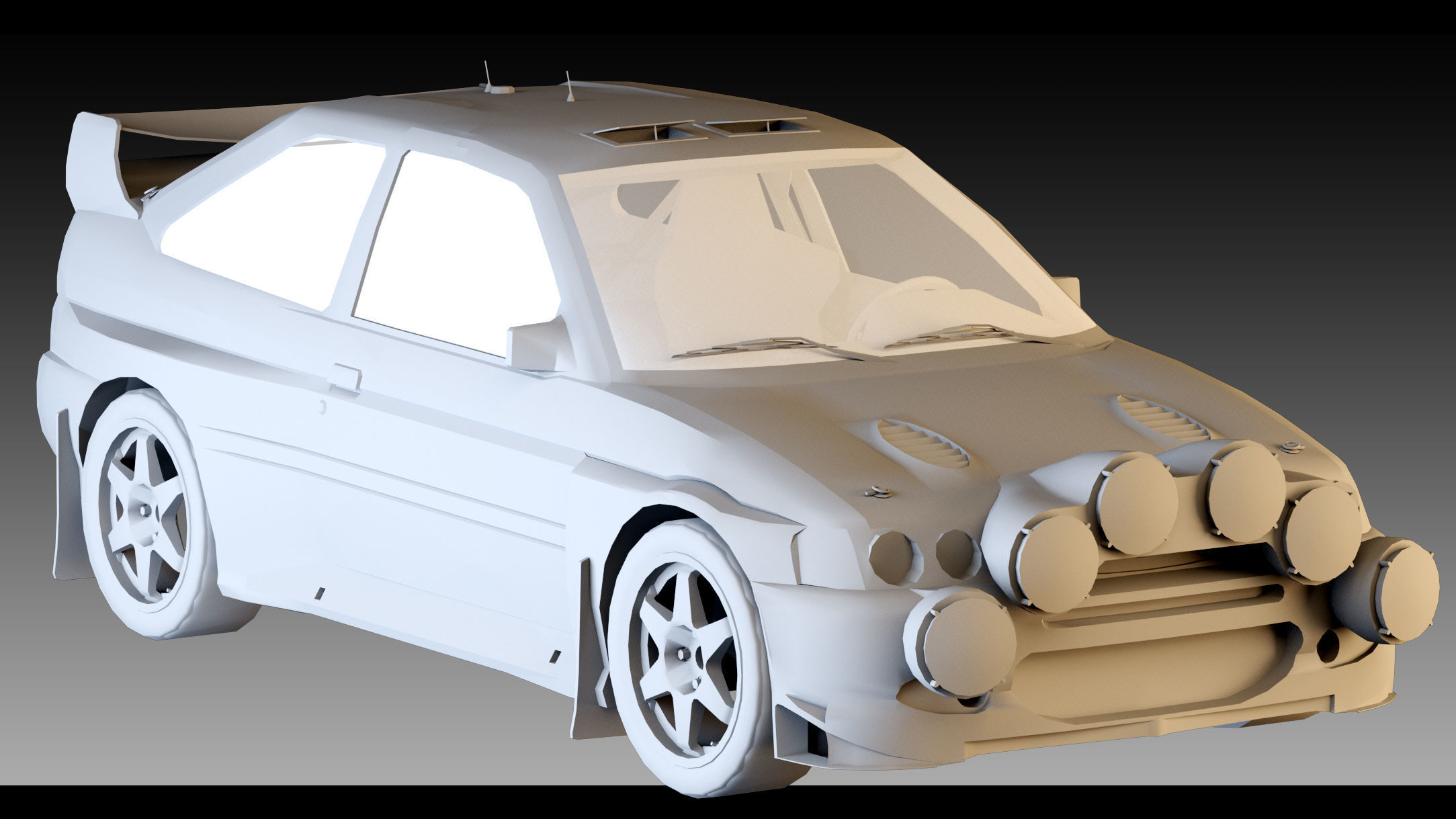 13 Racing Cars- High detail 3d models 3D model_12