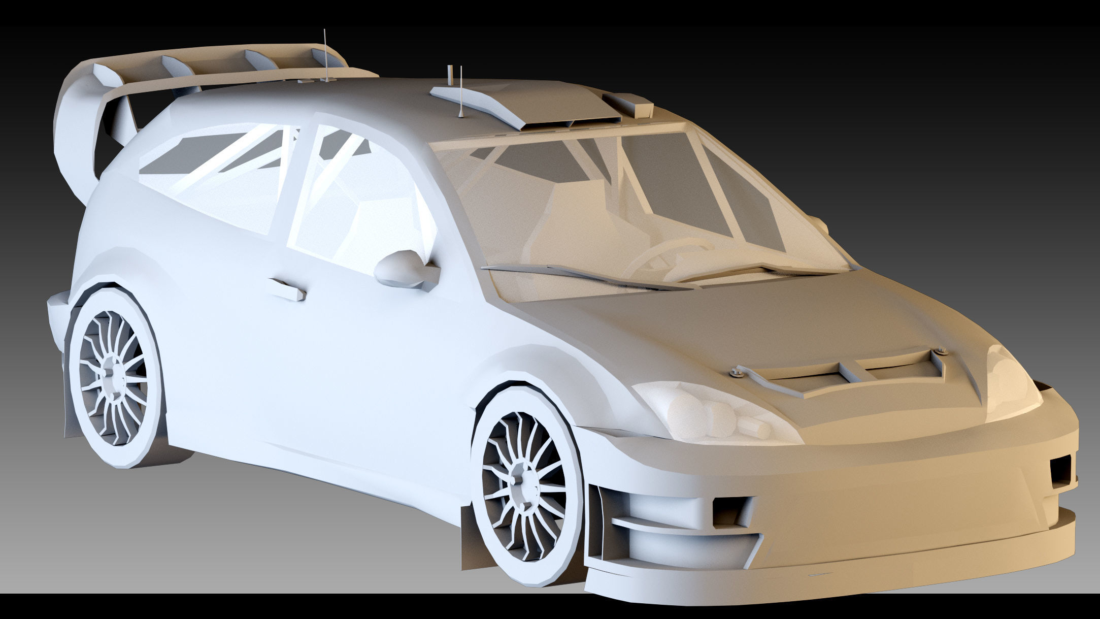 13 Racing Cars- High detail 3d models 3D model_4