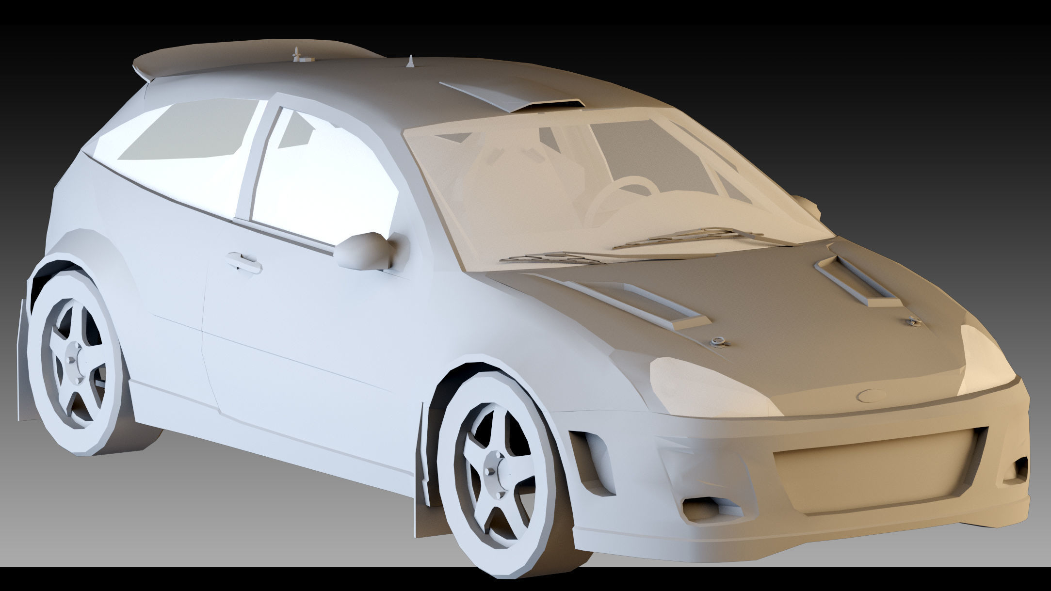 13 Racing Cars- High detail 3d models 3D model_8