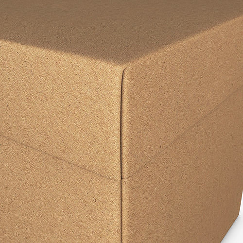 Package Cardboard Box M 2 3D model 7