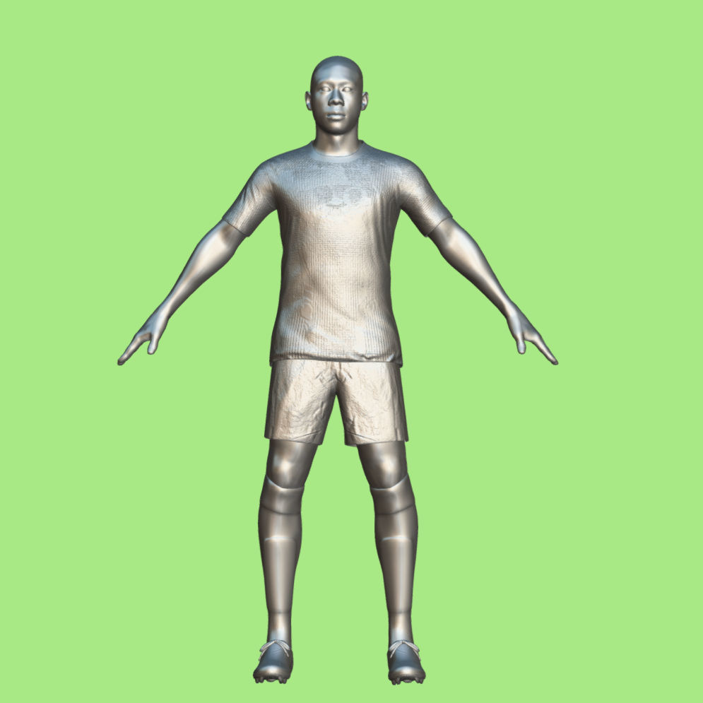 T-Pose David Alaba Real Madrid 23-24 3D model_3