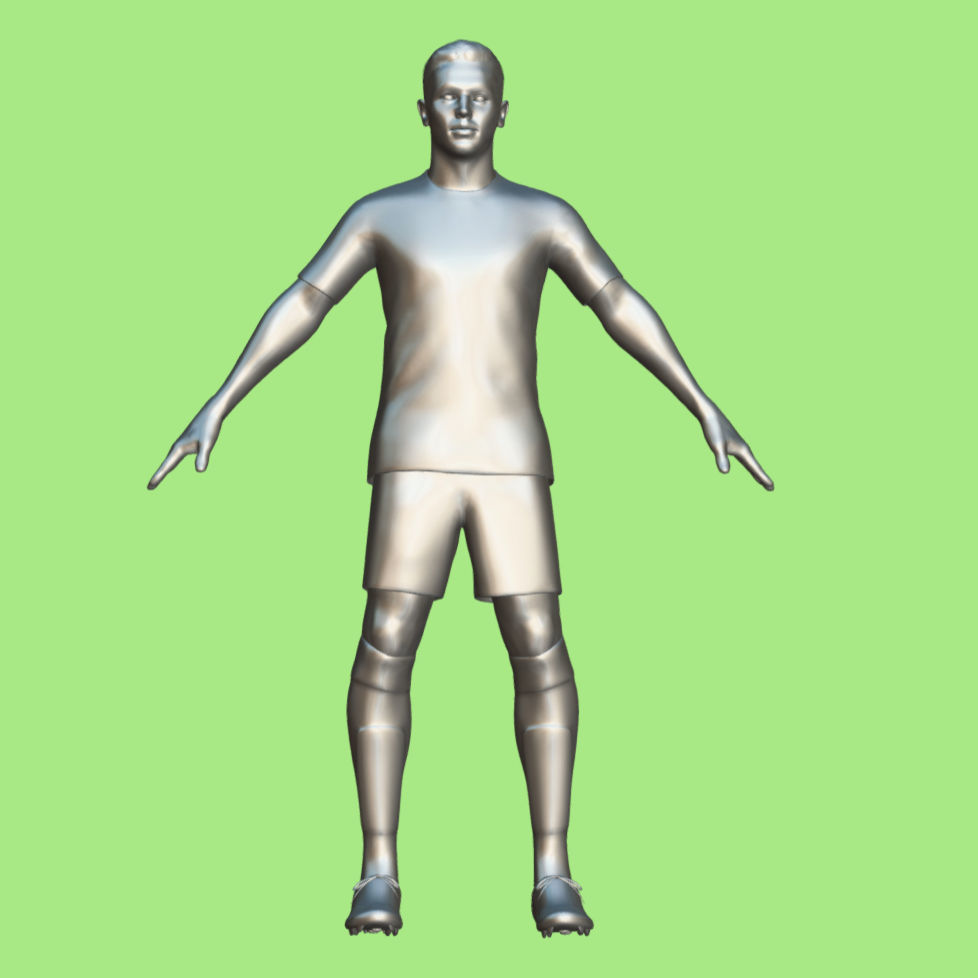 T-Pose Brahim Real Madrid 23-24 3D model_2