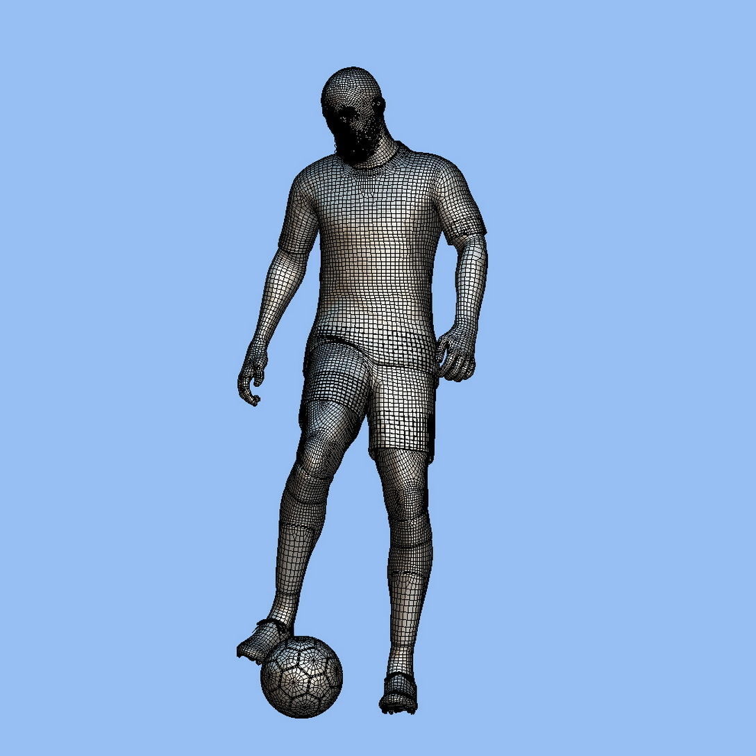Benzema Al-Ittihad 3D model_6