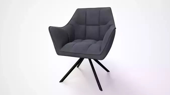 Swivel Chair Thinktank Free low-poly 3D model