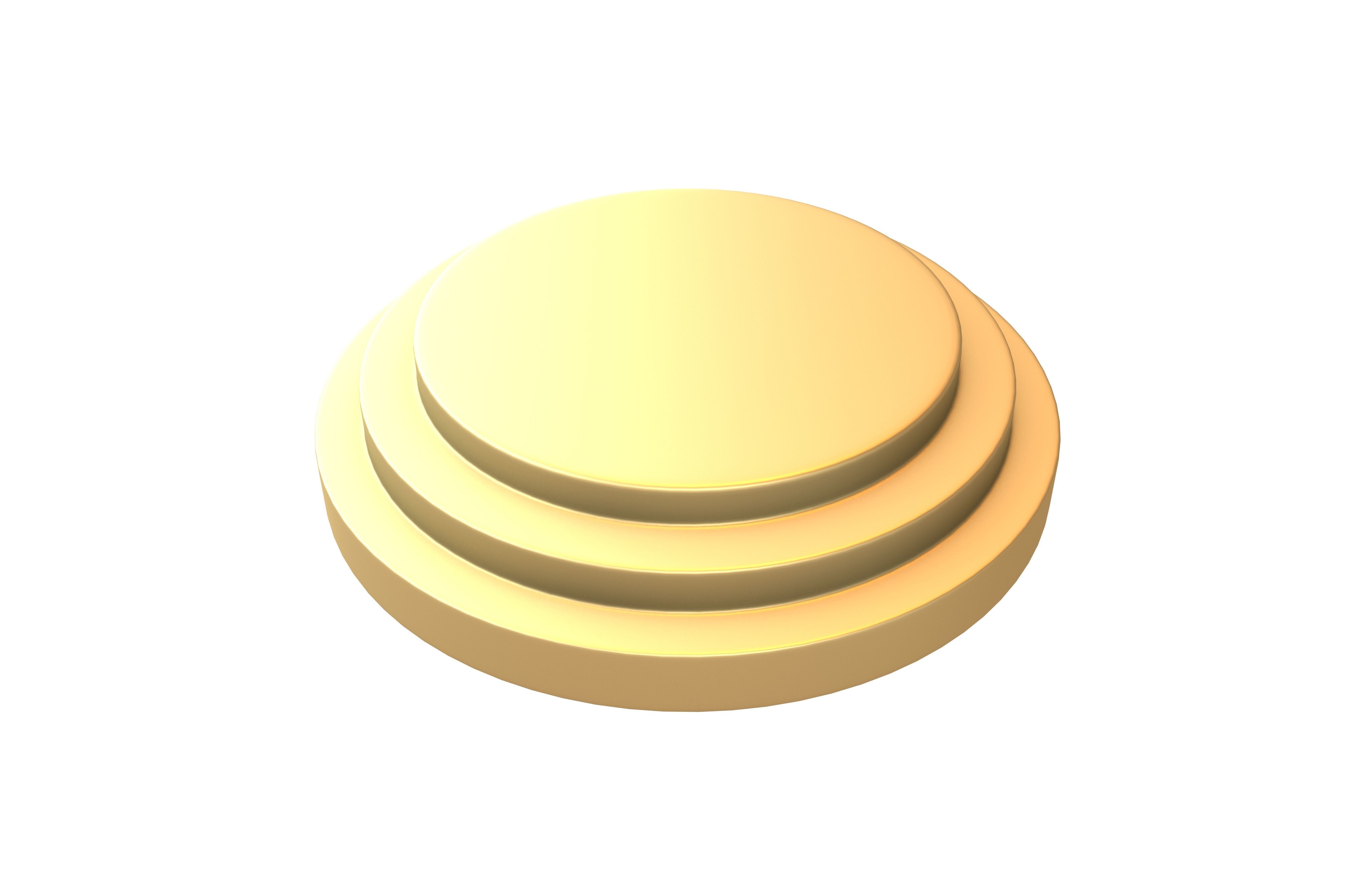 Podium Stage v1 003 Low-poly 3D model_2