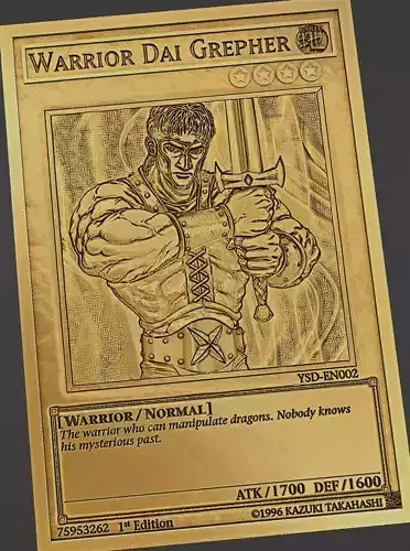 WARRIOR DAI GREPHER - YUGIOH