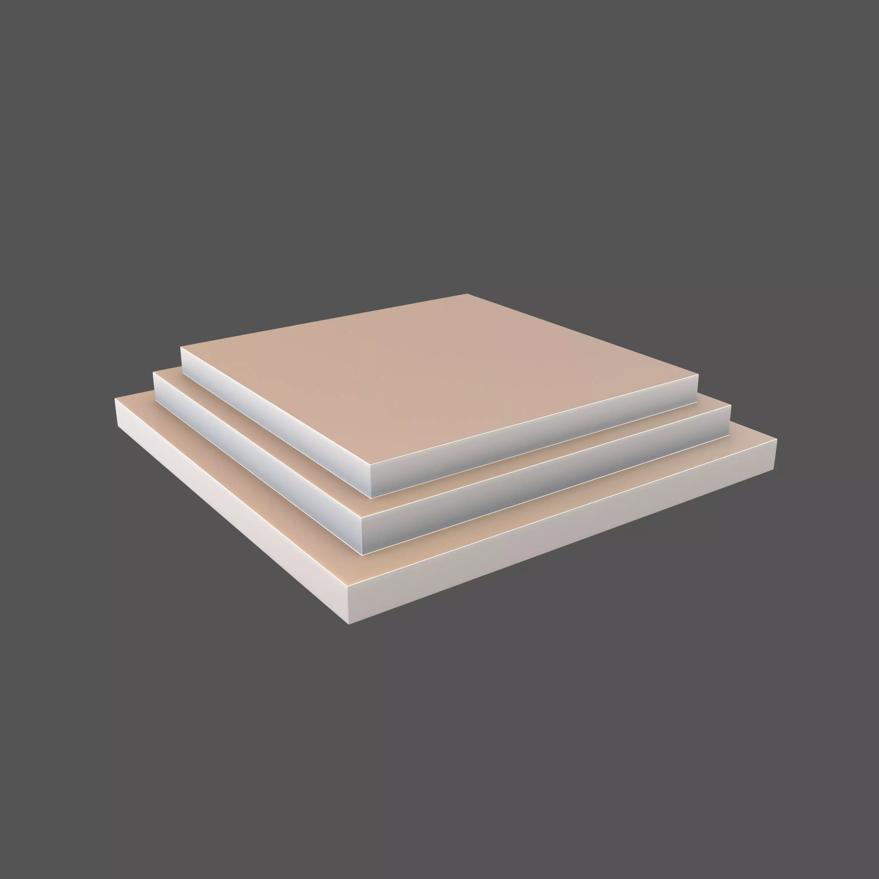 Podium Stage v2 004 Low-poly 3D model_0