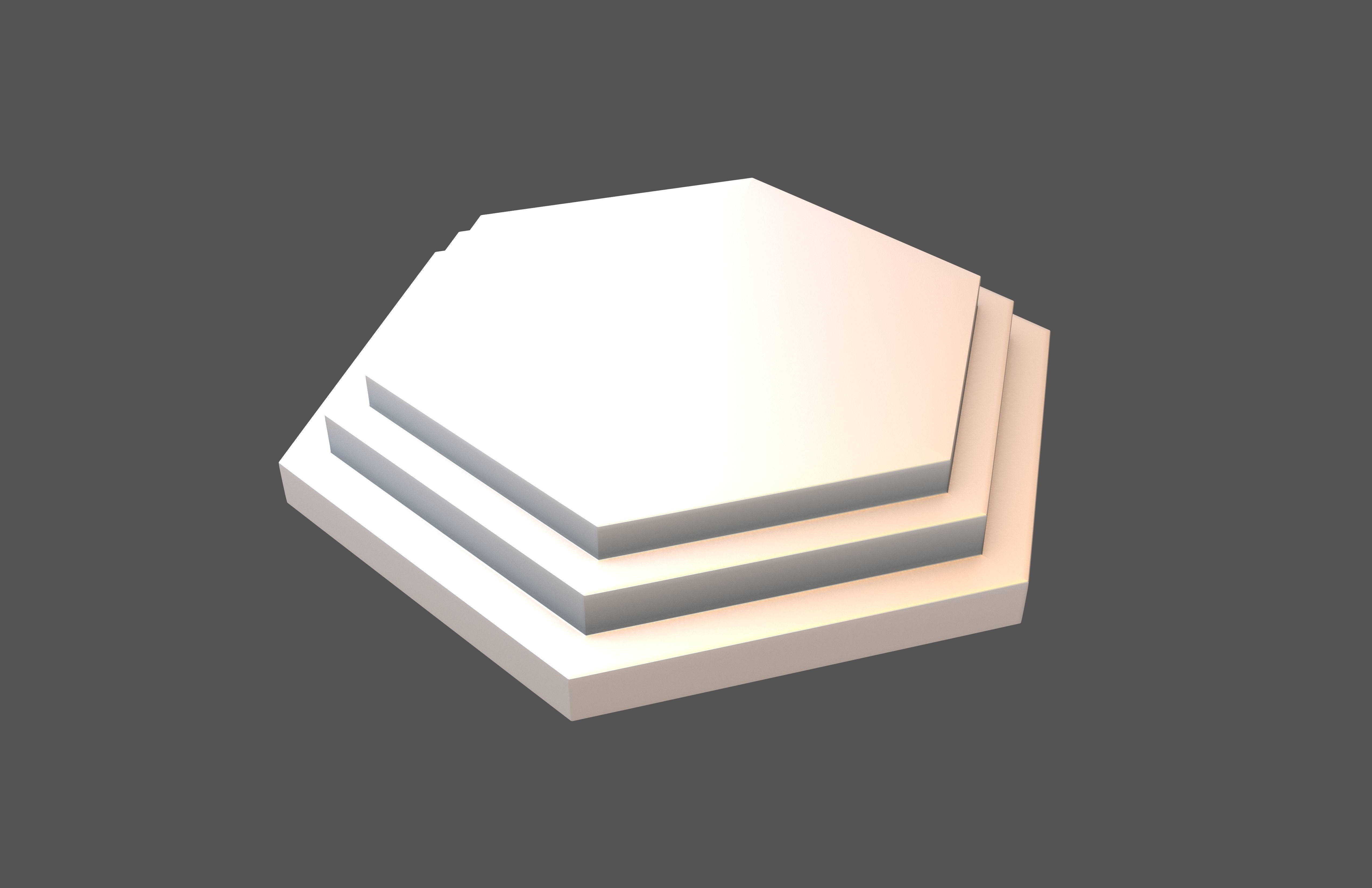Podium Stage v3 004 Low-poly 3D model_2