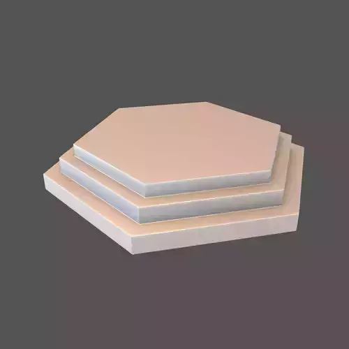 Podium Stage v3 004 Low-poly 3D model
