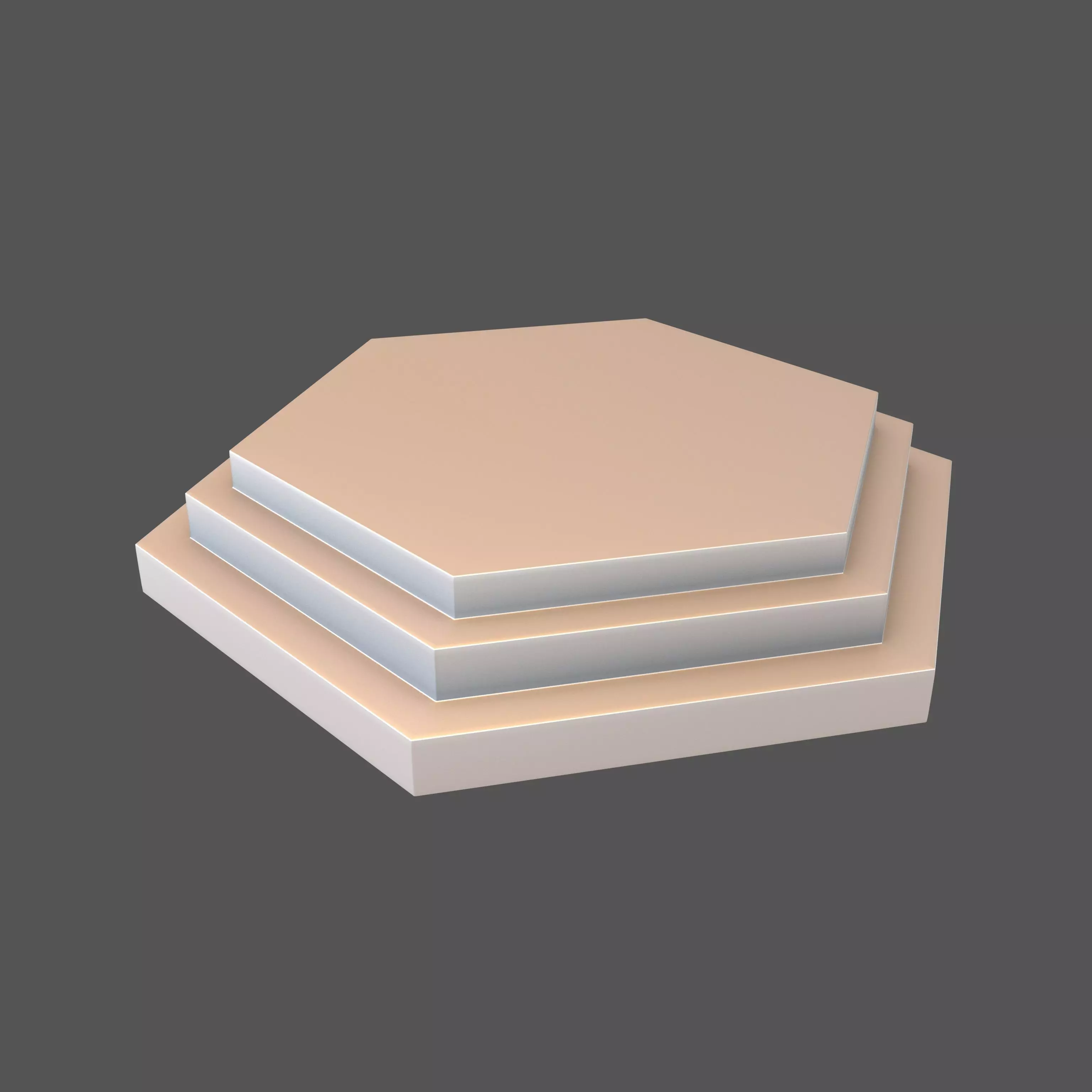 Podium Stage v3 004 Low-poly 3D model_0
