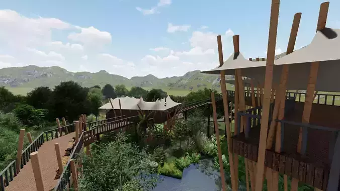 Nature Lens 3D model
