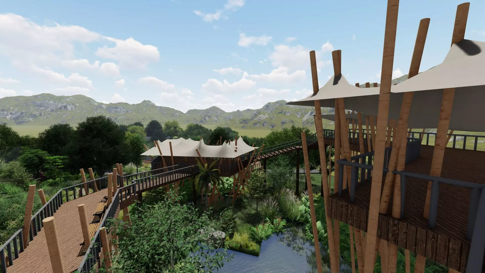 Nature Lens 3D model_0