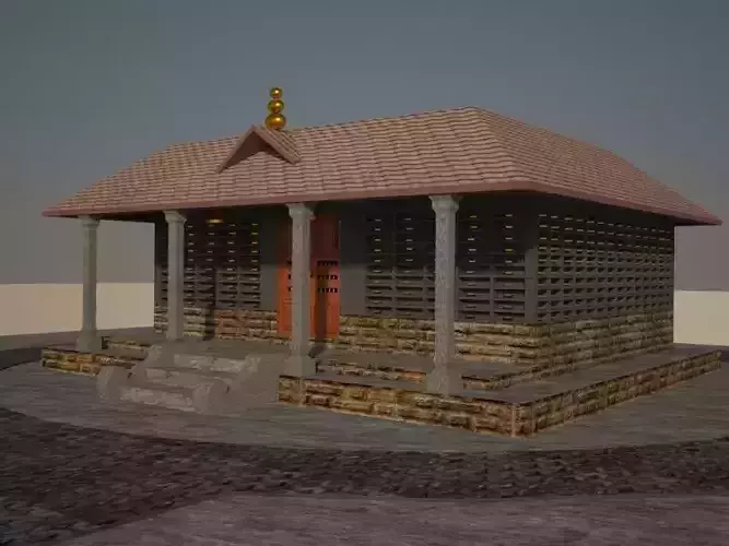 Temple Kerala model