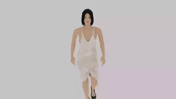 Woman Walking Animation