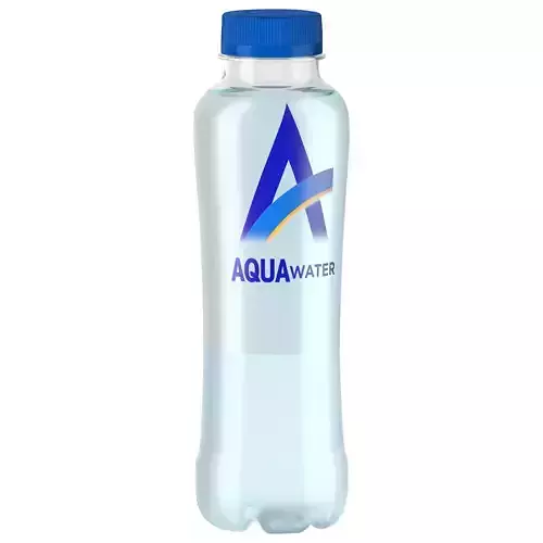 Aquarius bottle 400ml Low-poly 3D model