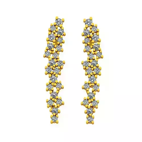 diamond earrings jewelry for woman