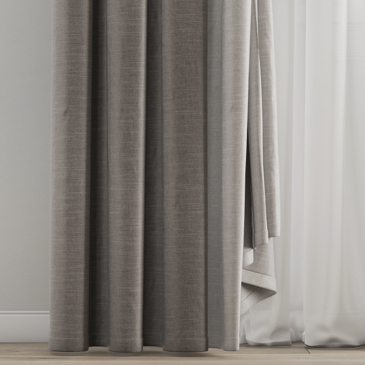 curtain 485 3D model_4