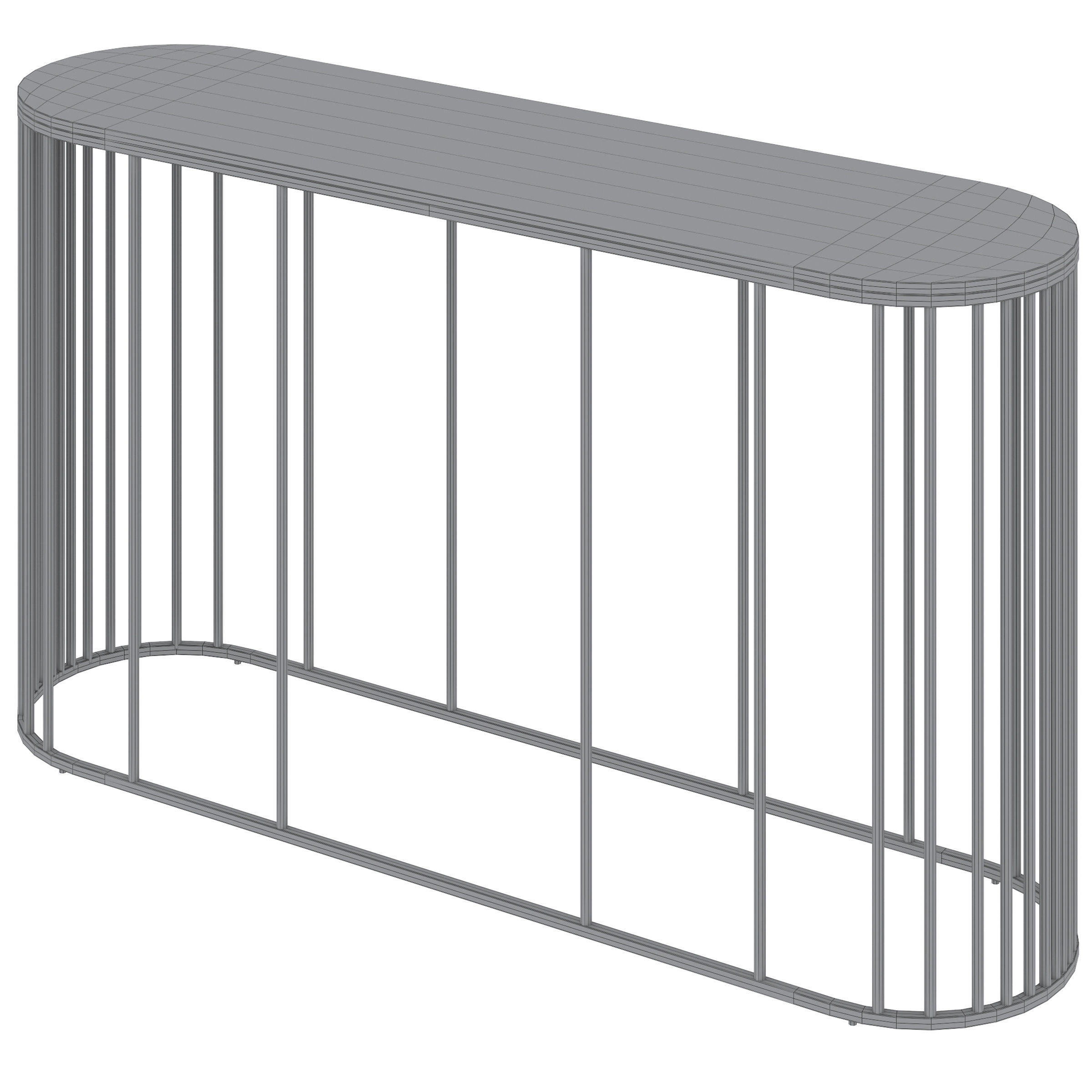 Doppler Console Table by Gianfranco Ferre Home 3D model_4