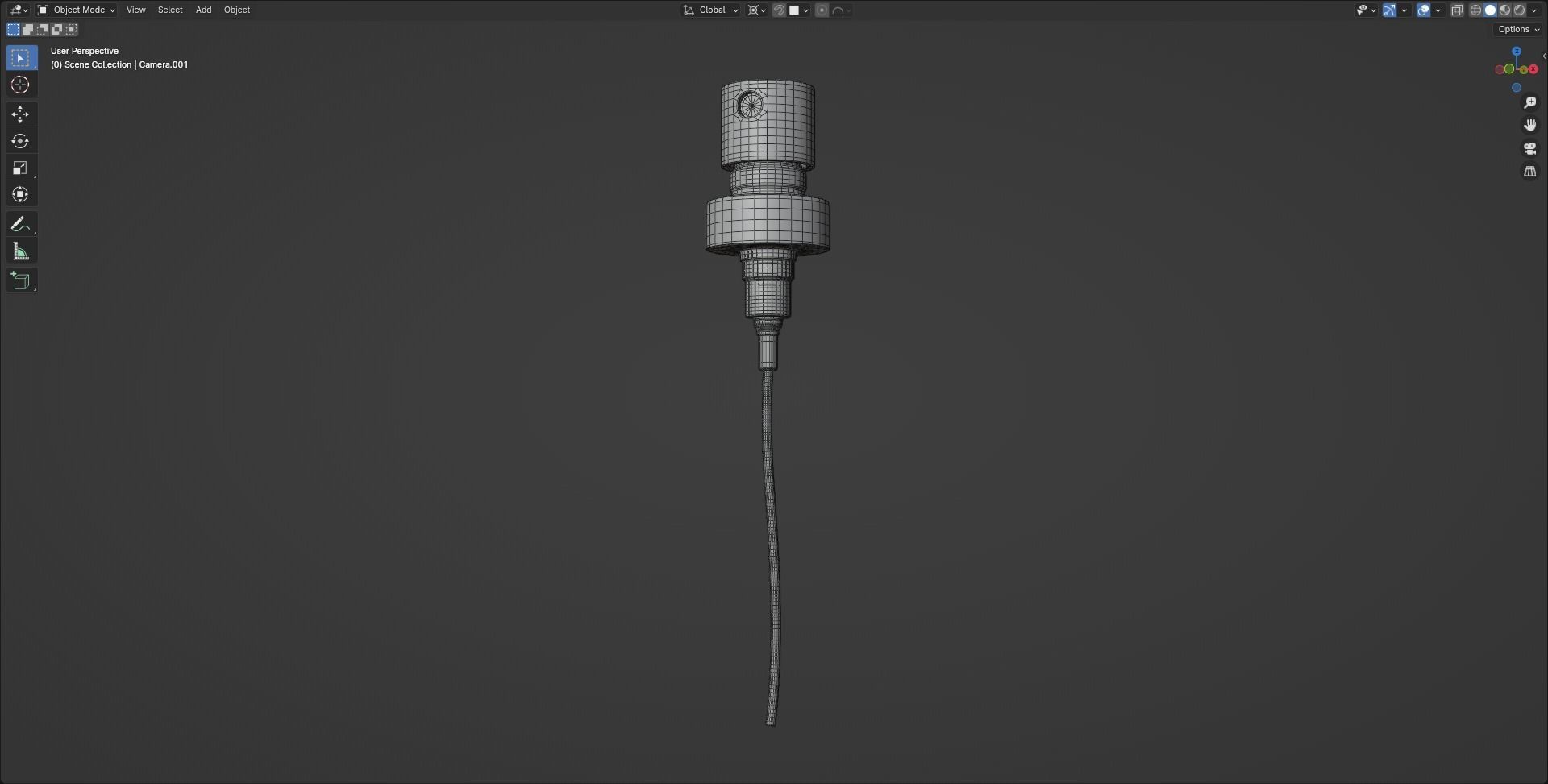 Standard Cosmetic Atomizer 3D model_4