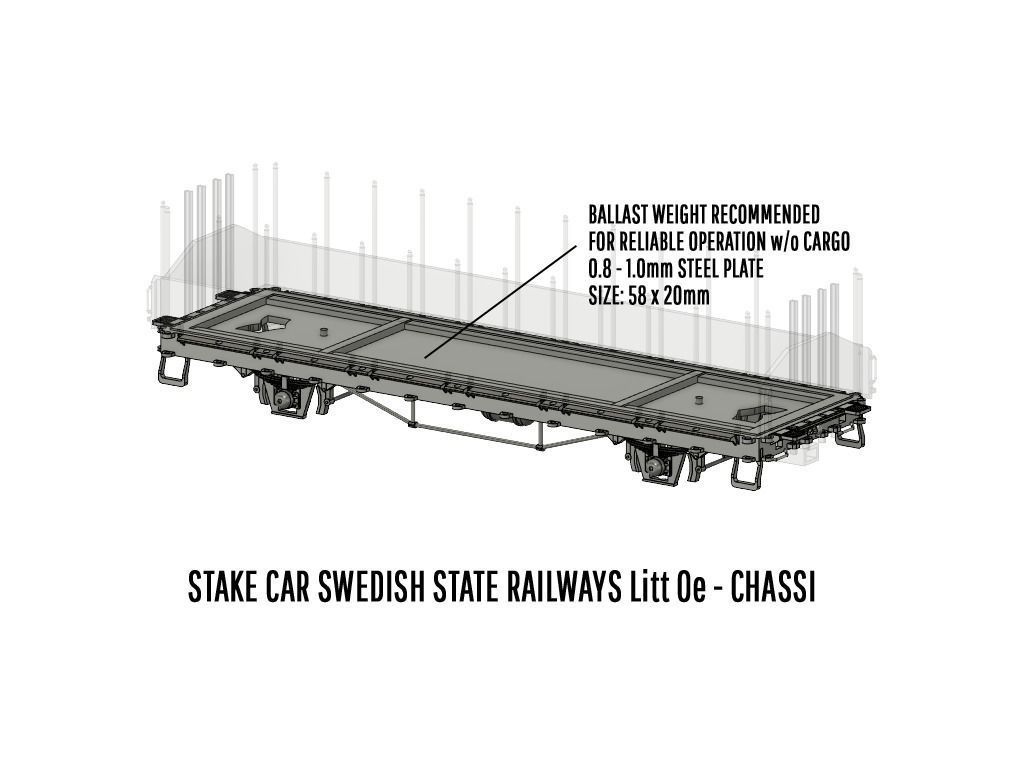 ROLLS-0027 Swedish SJ Litt Oe Stake Car H0-scale 3D print model_7