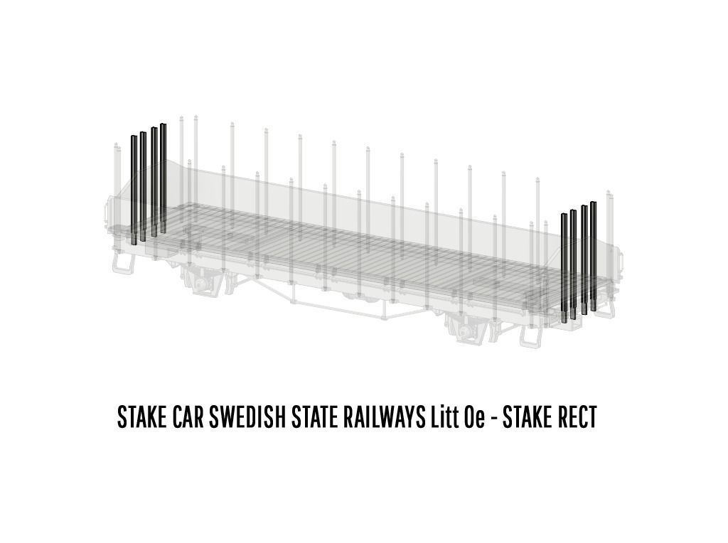 ROLLS-0027 Swedish SJ Litt Oe Stake Car H0-scale 3D print model_16