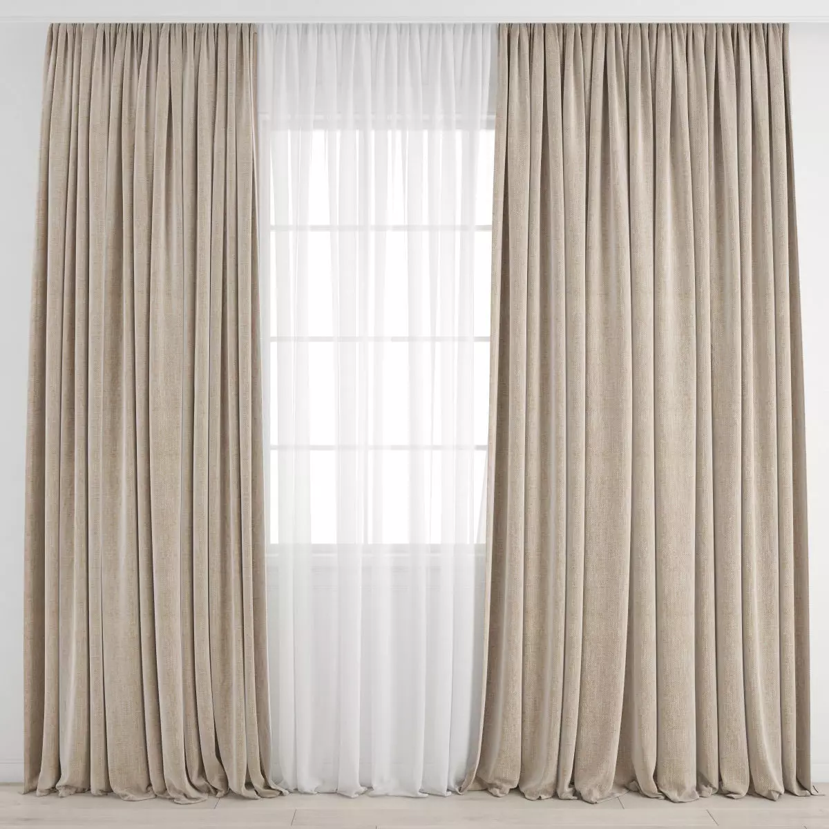 curtain 492 3D model_0
