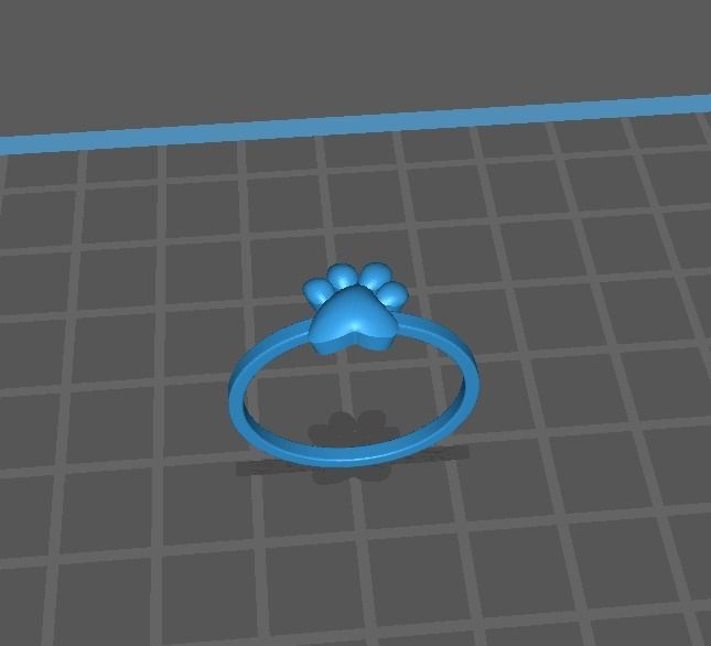 Anel Patinha A1021 3D print model_3