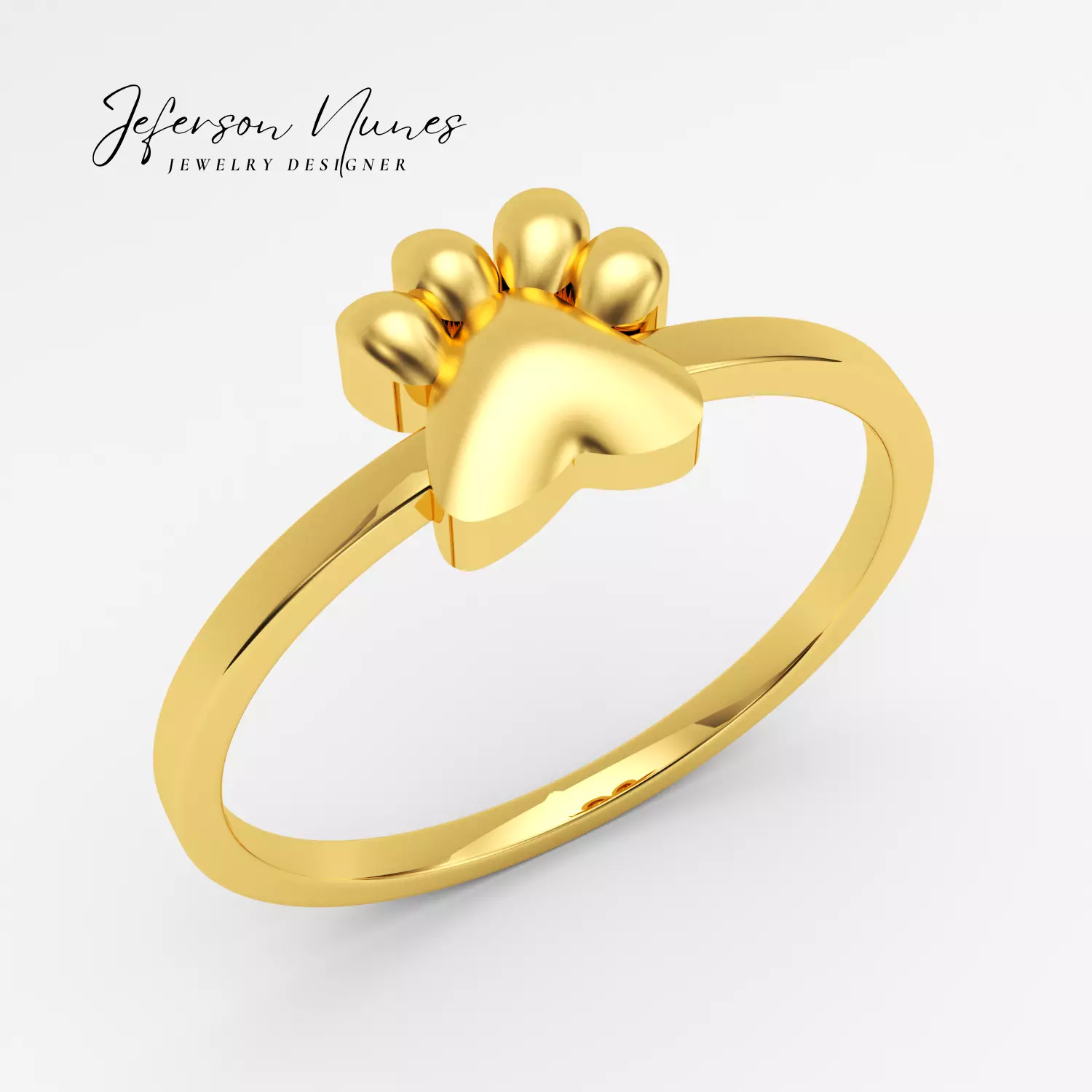 Anel Patinha A1021 3D print model_0