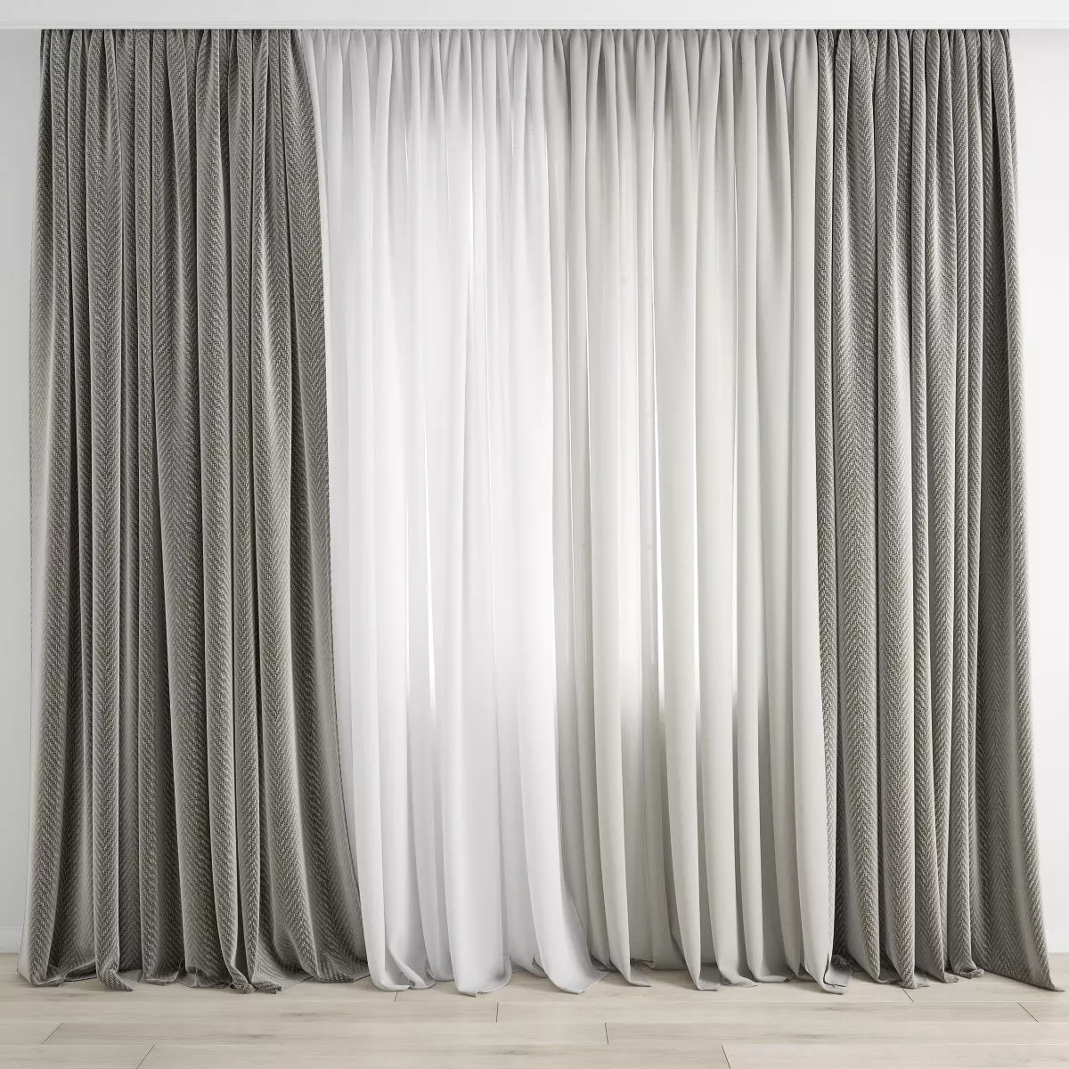 curtain 494 3D model_0
