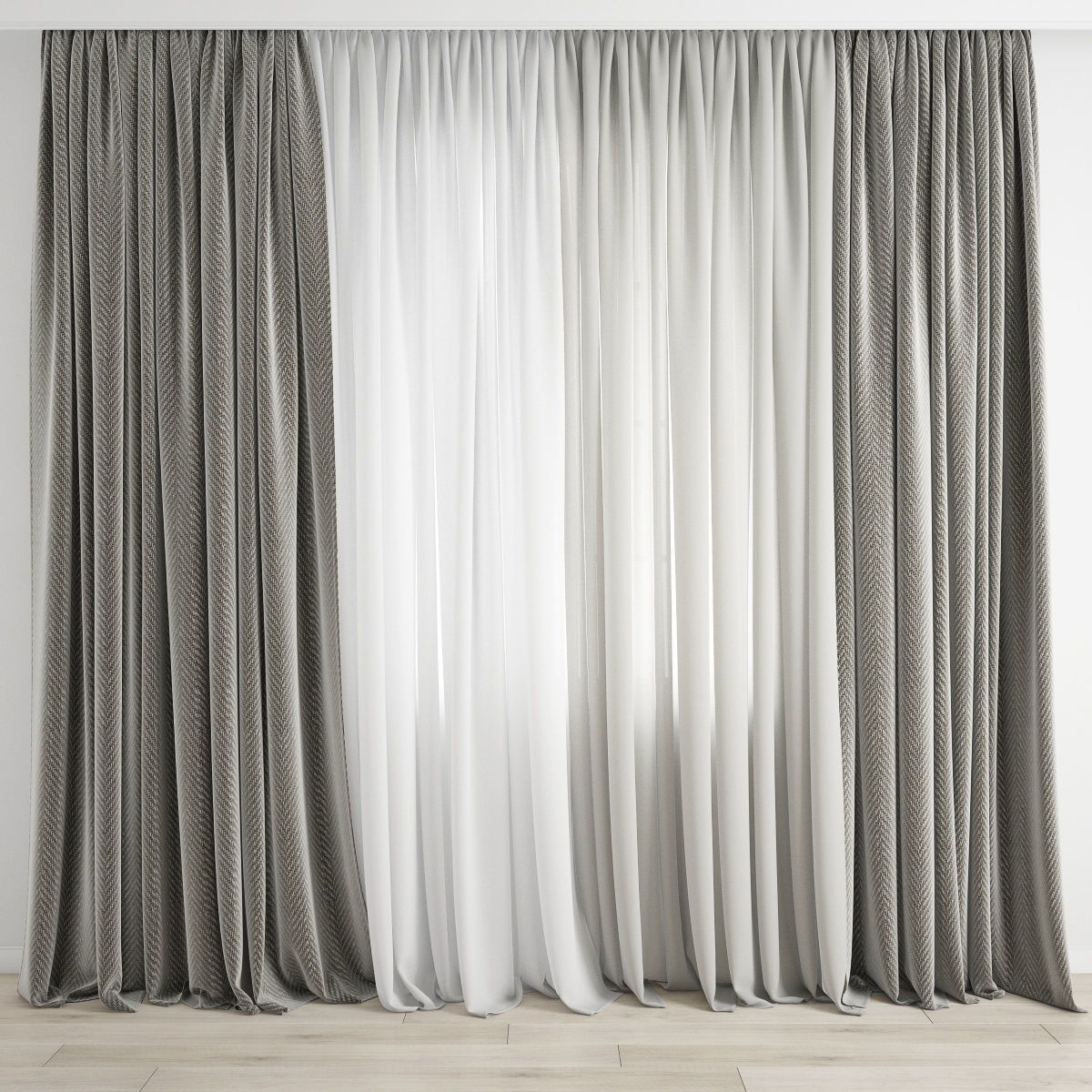 curtain 494 3D model_6