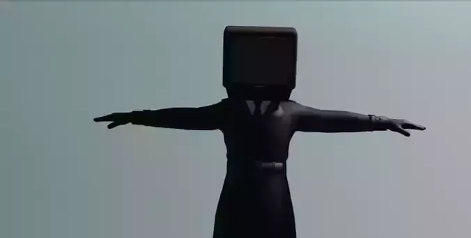 Tv Man New 3D model