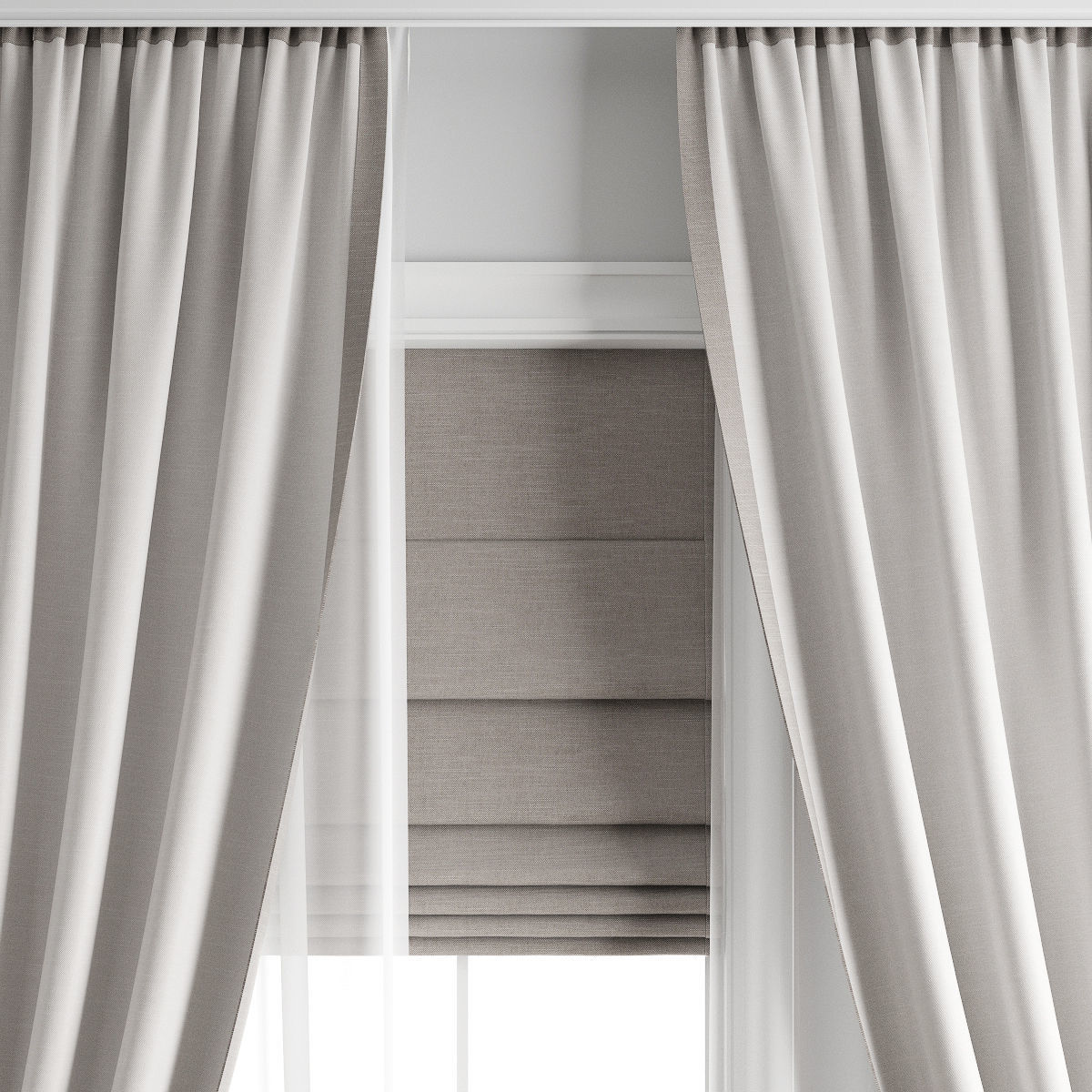 Curtain 497 3D model_3