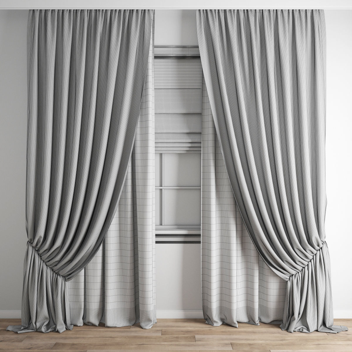 Curtain 497 3D model_6