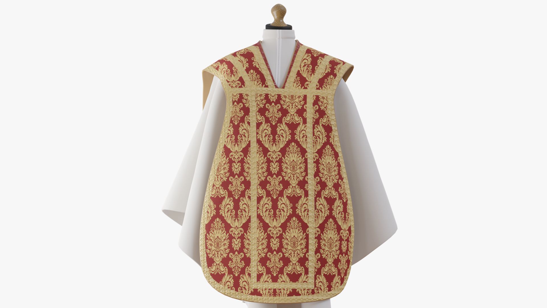Chasuble 3D model_2