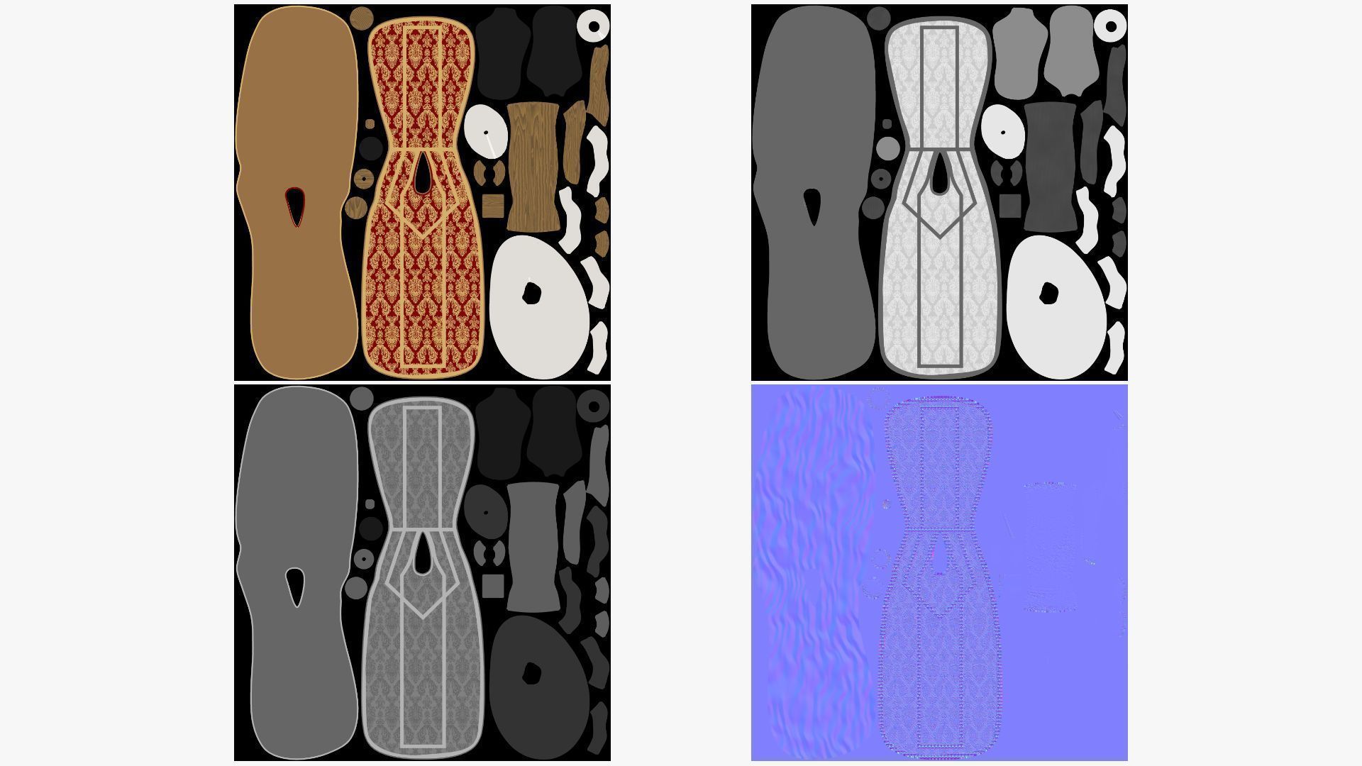 Chasuble 3D model_16
