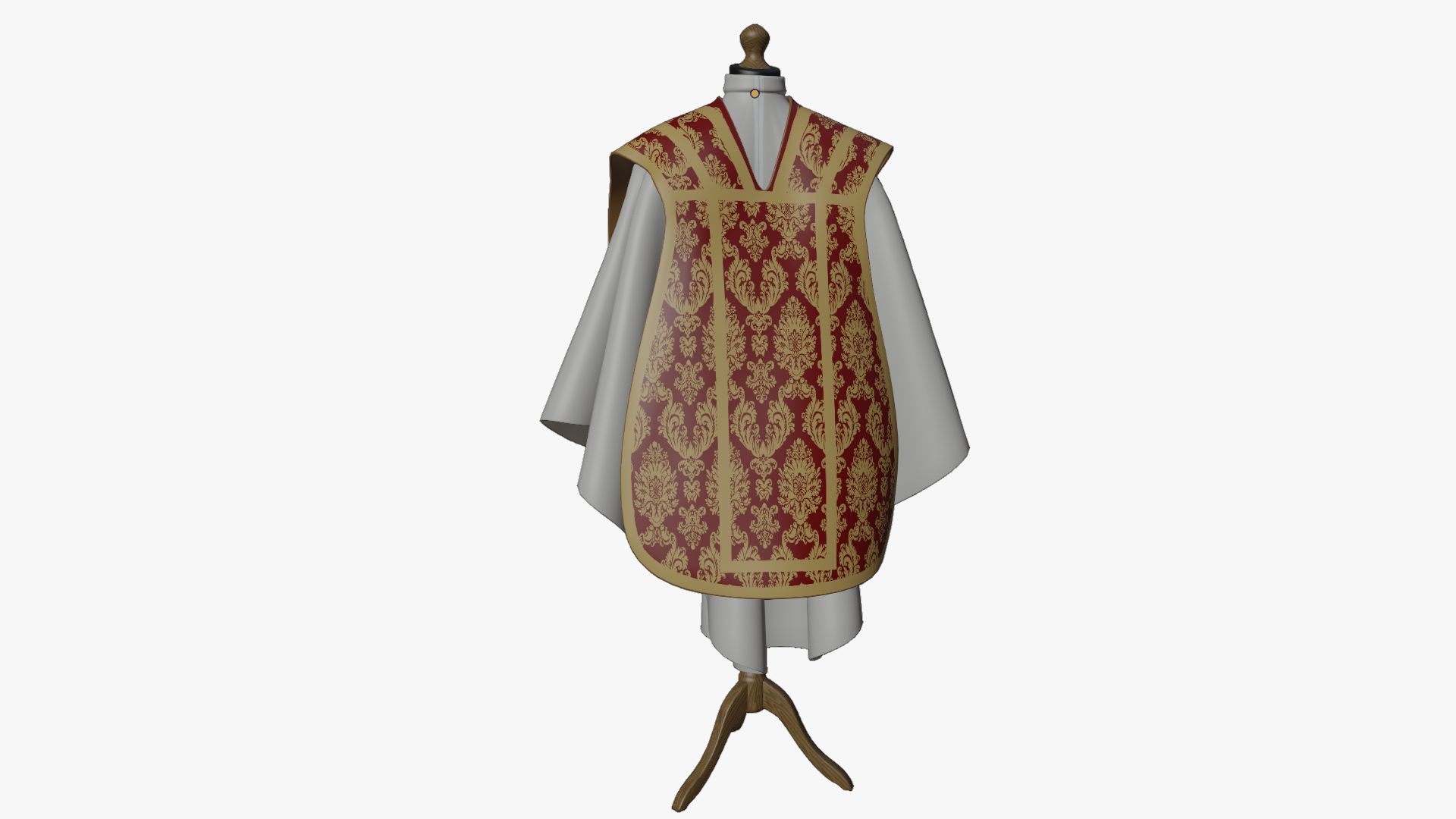 Chasuble 3D model_29