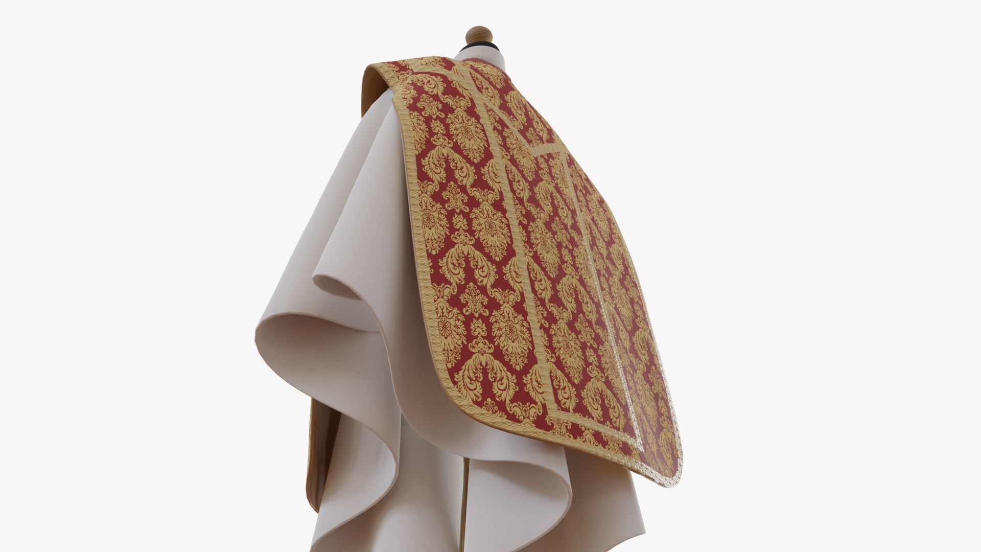 Chasuble 3D model_6