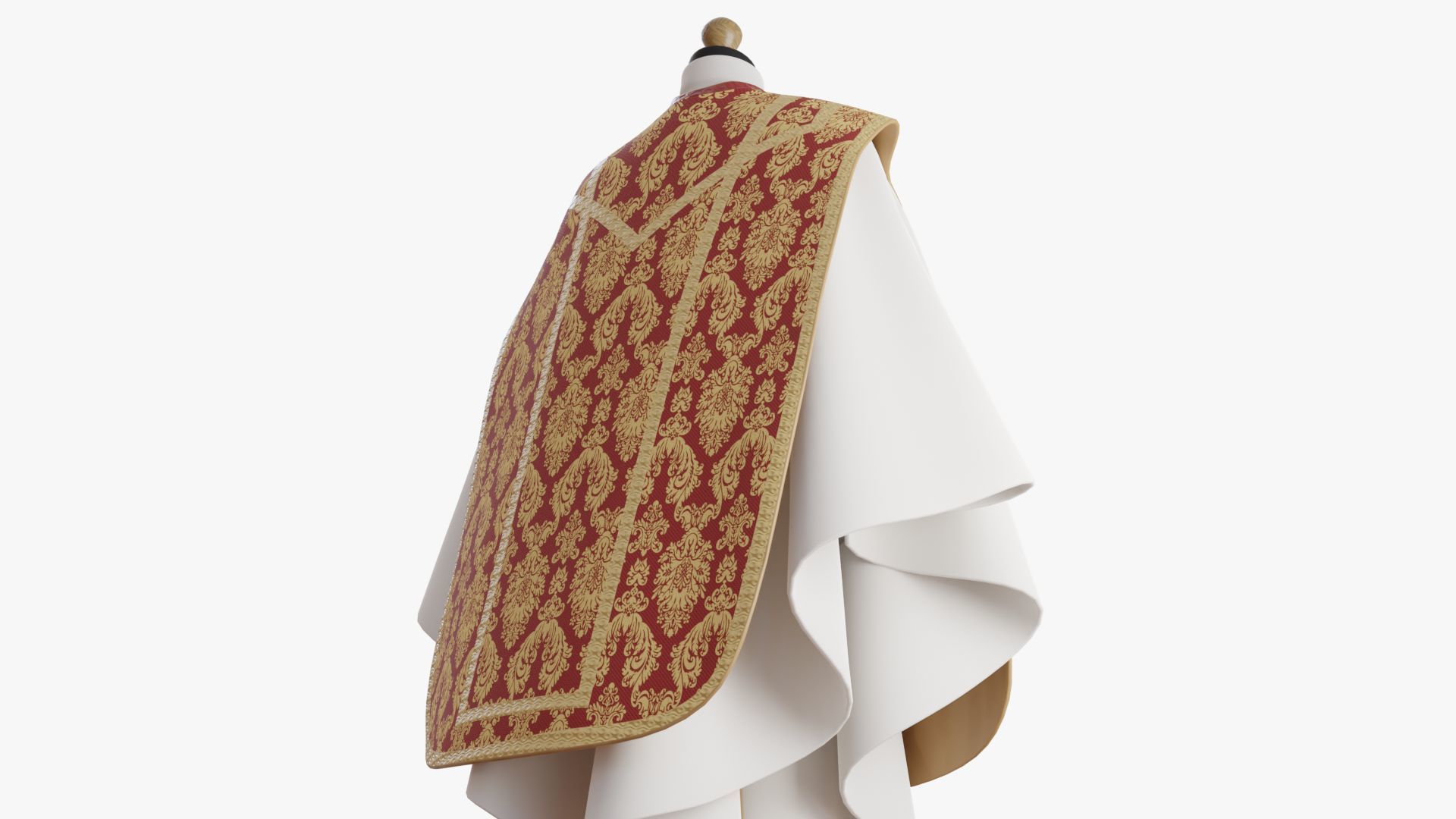 Chasuble 3D model_8
