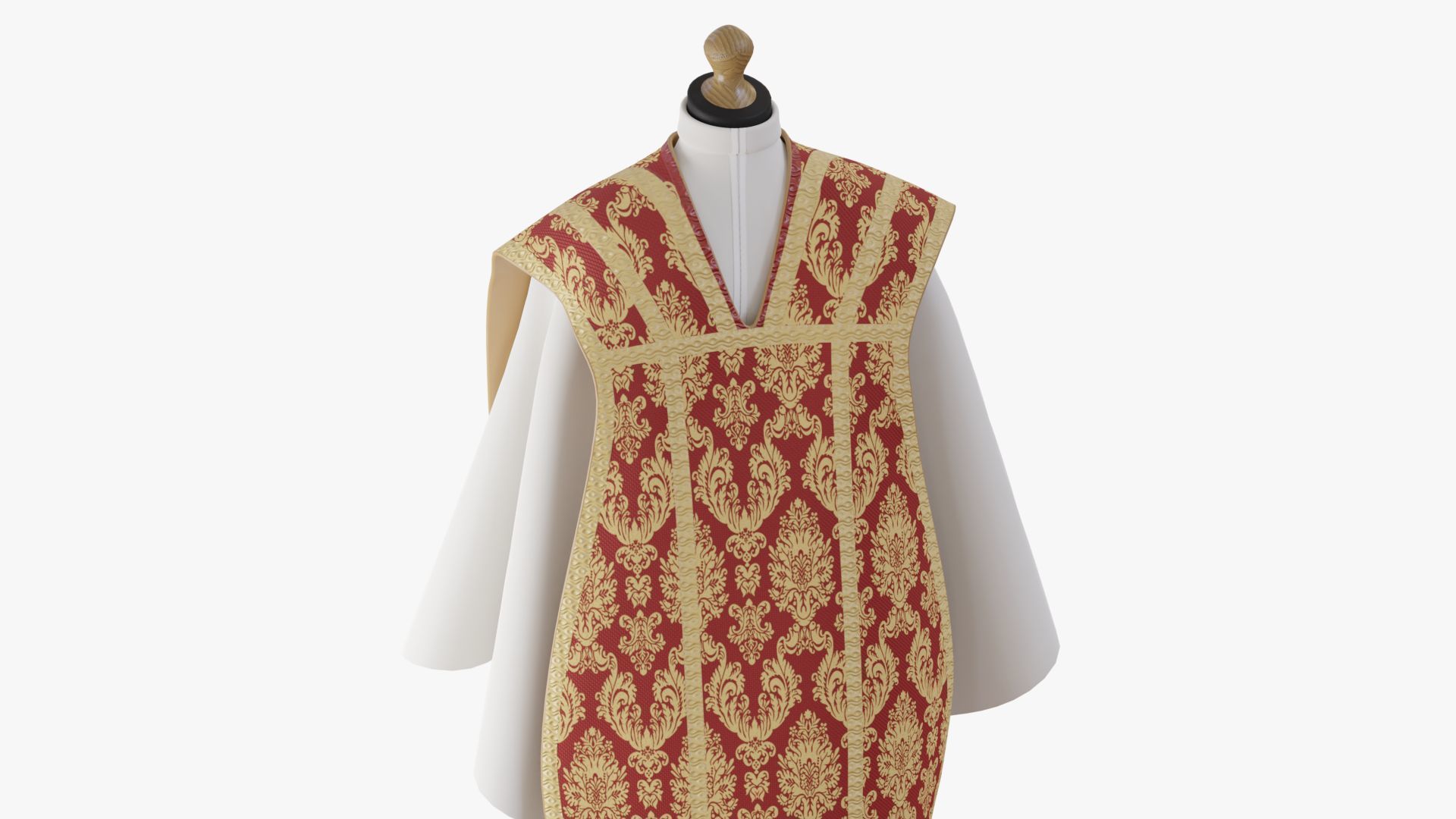 Chasuble 3D model_3
