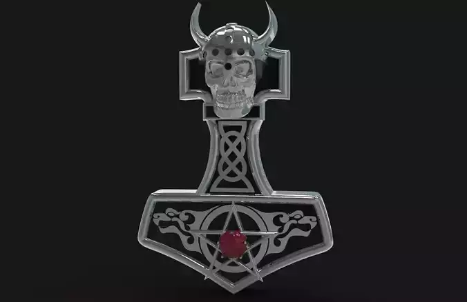 Thor Hammer pendant 