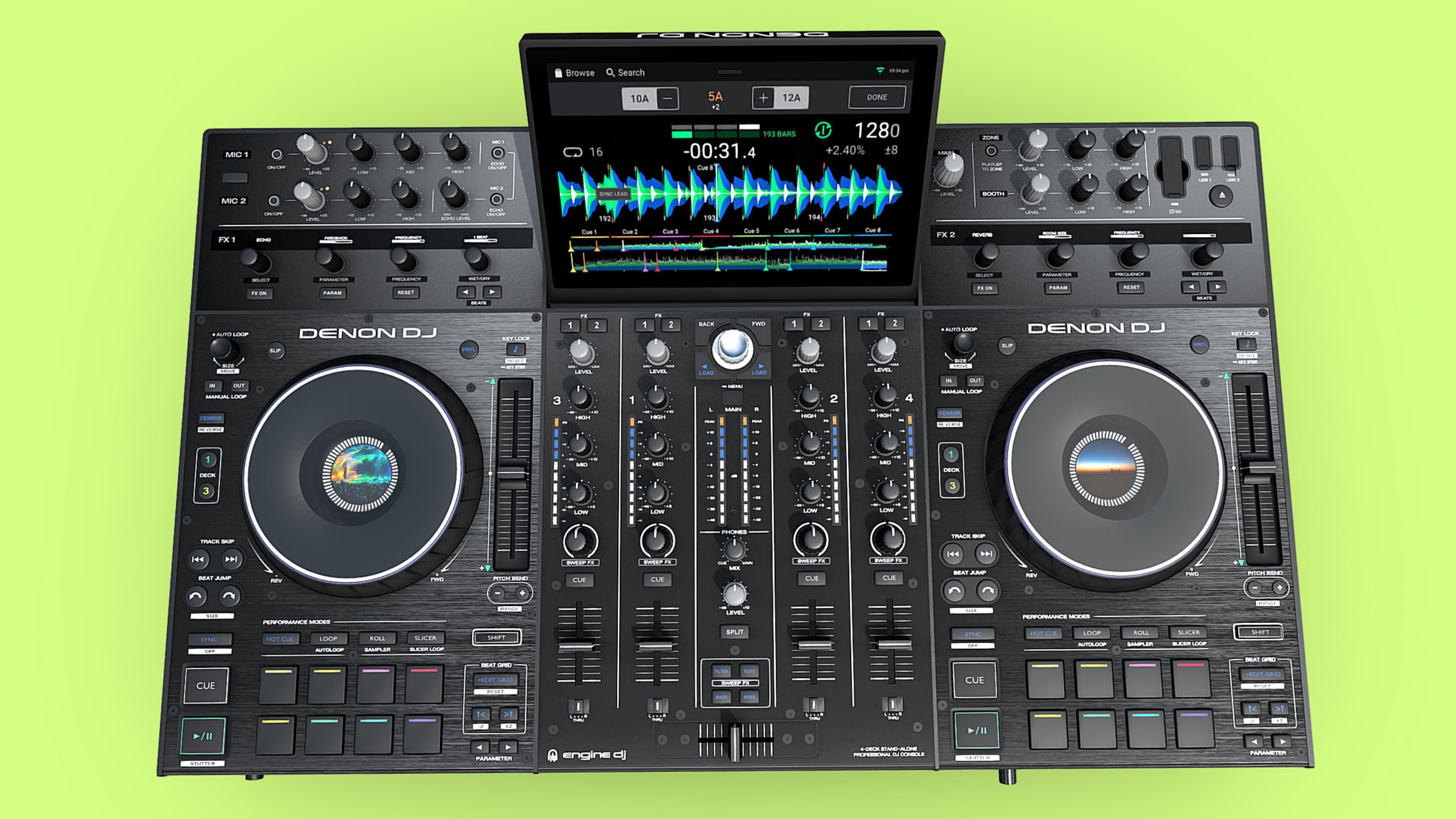 DENON DJ PRIME 4 3D model_2
