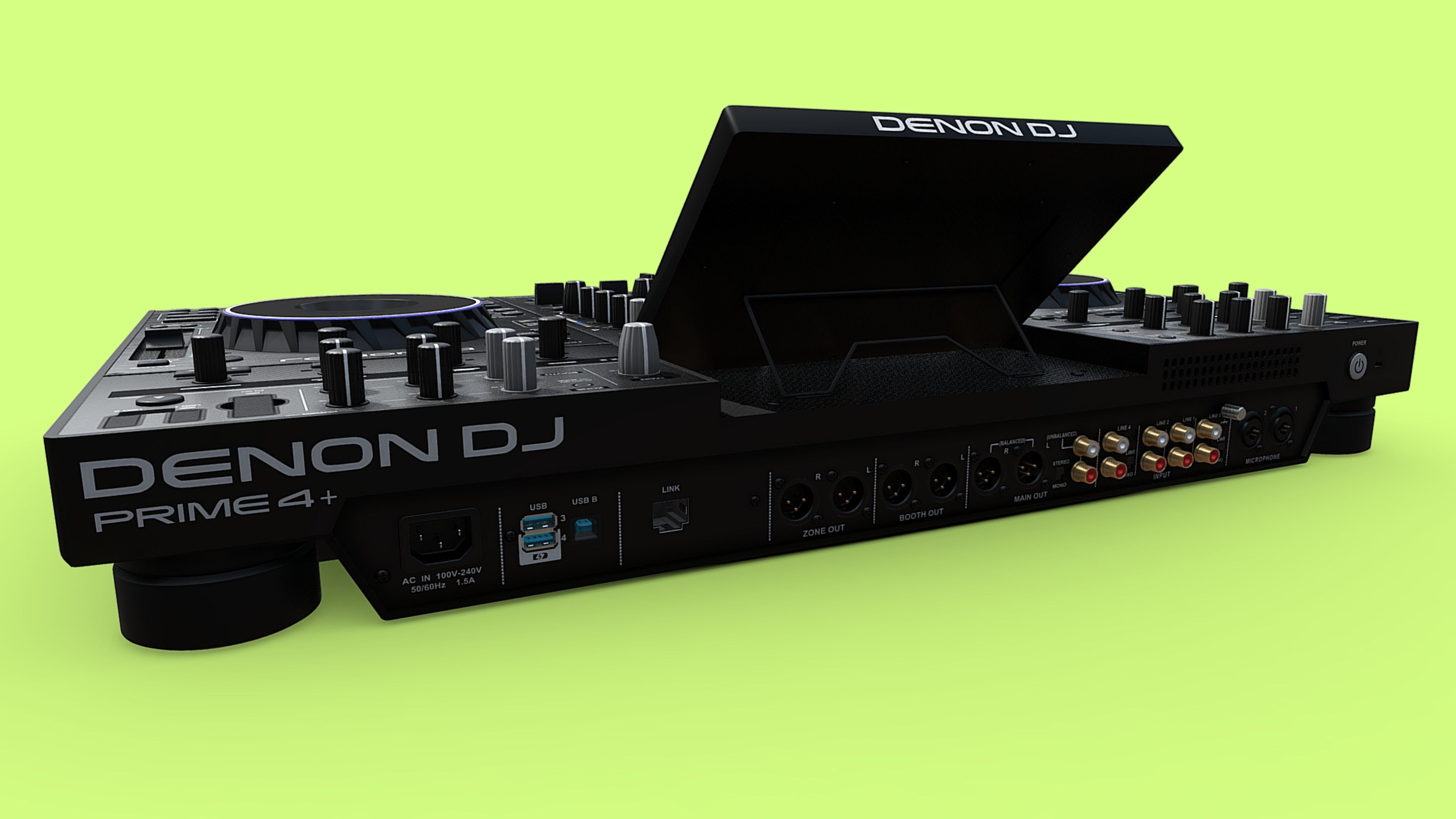 DENON DJ PRIME 4 3D model_4
