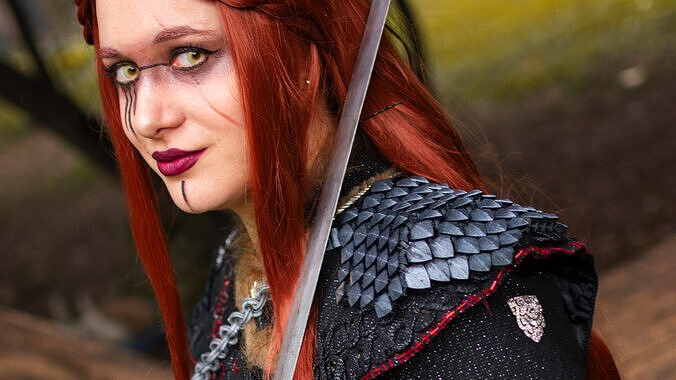 Articulated Scalemail Pauldron 3D print model