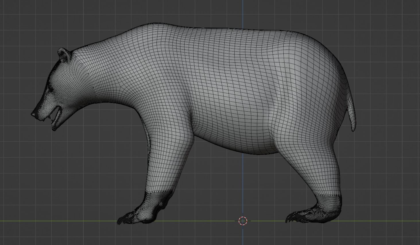 Marsican Bear 3D model_6