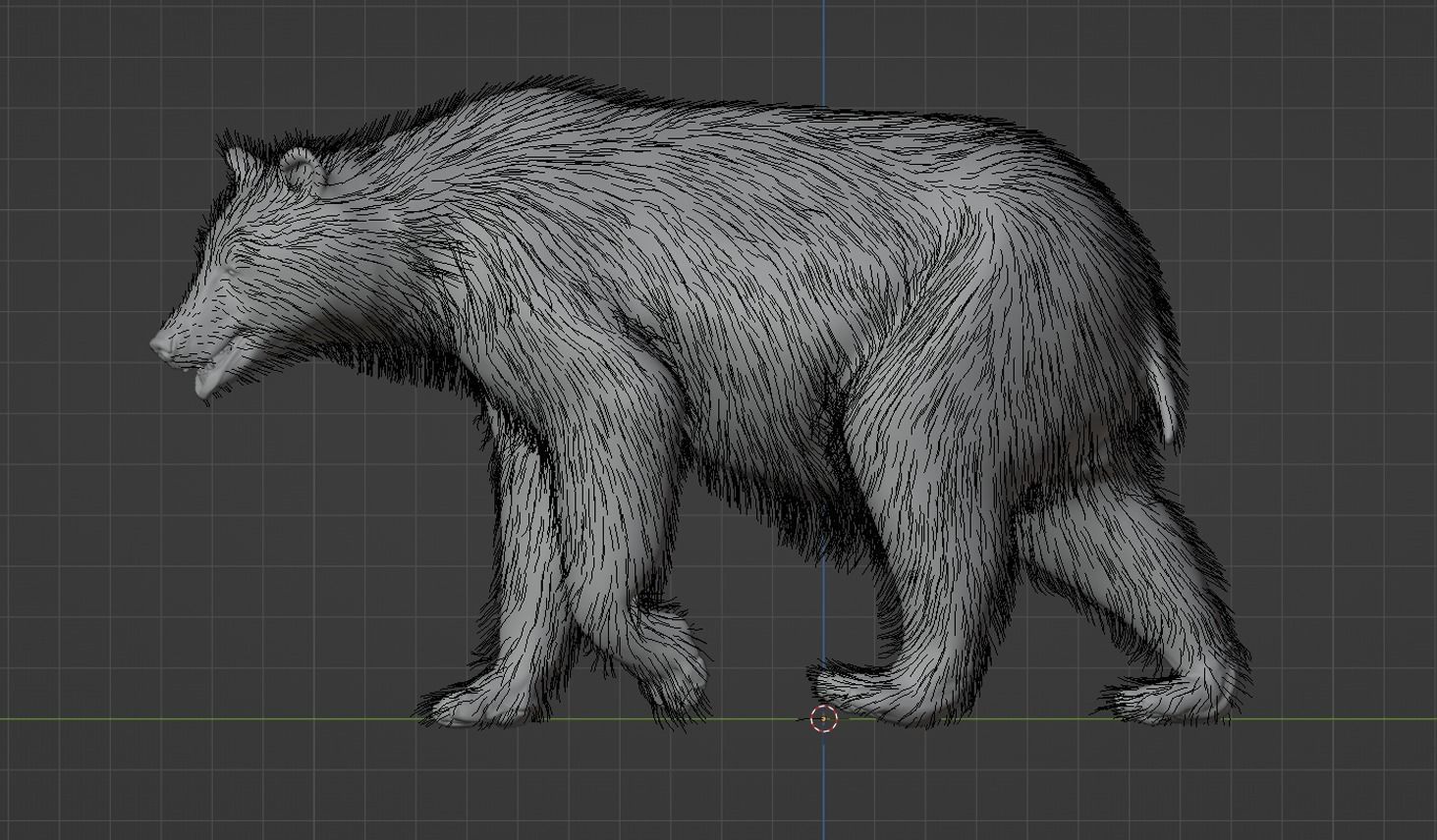 Marsican Bear 3D model_5