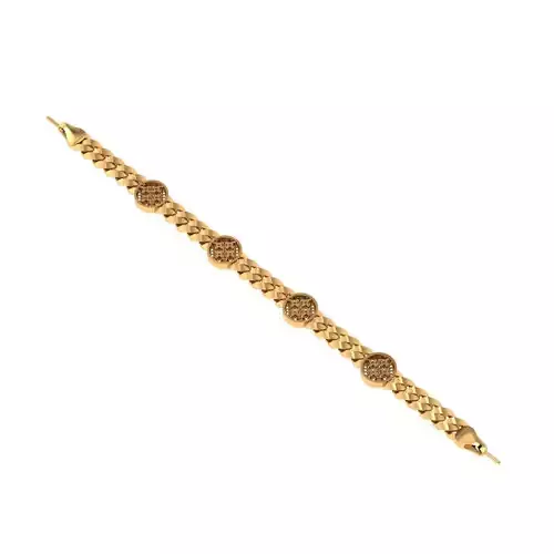 Direct casting chain bracelet 3D model