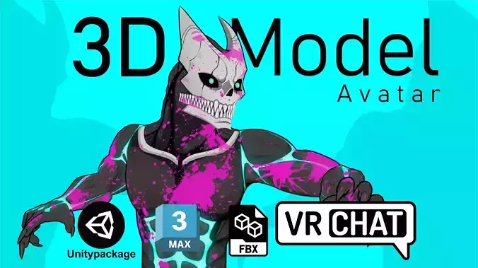 Kaiju No 8 VRChat 3D model