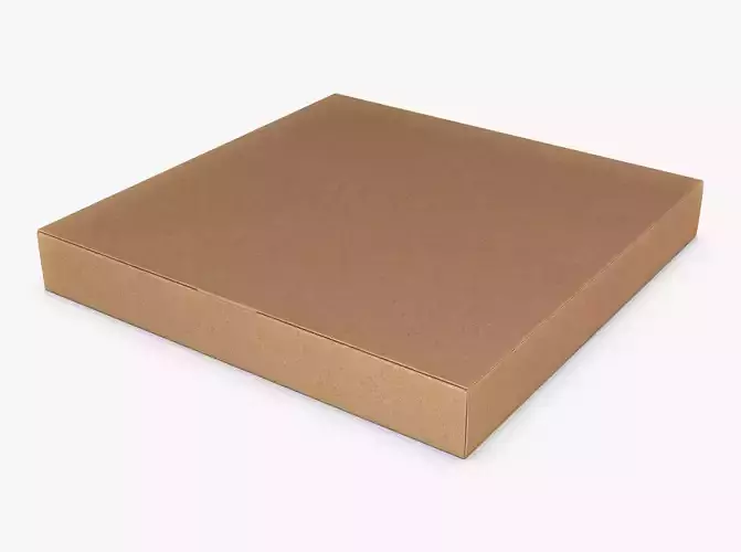 Package Cardboard Box M 3 3D model