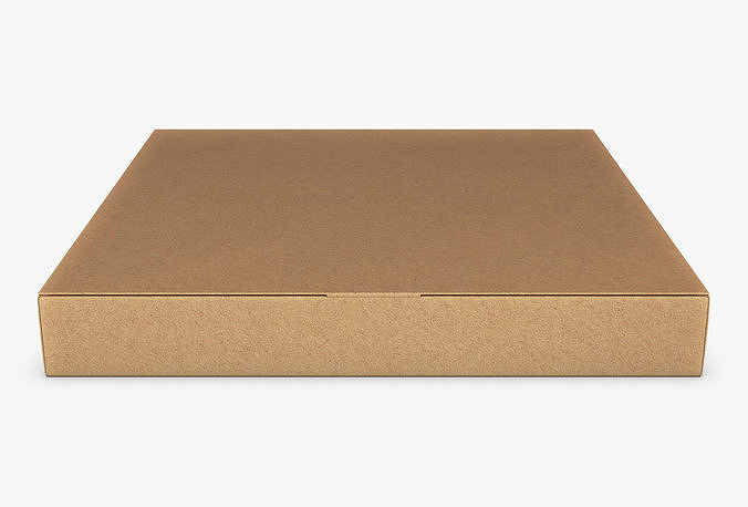 Package Cardboard Box M 3 3D model 3