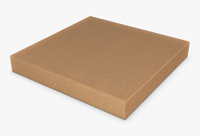 Package Cardboard Box M 3 3D model 5